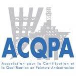logo certification acpa association pour la certification et la qualification en Peinture anticorrosion
